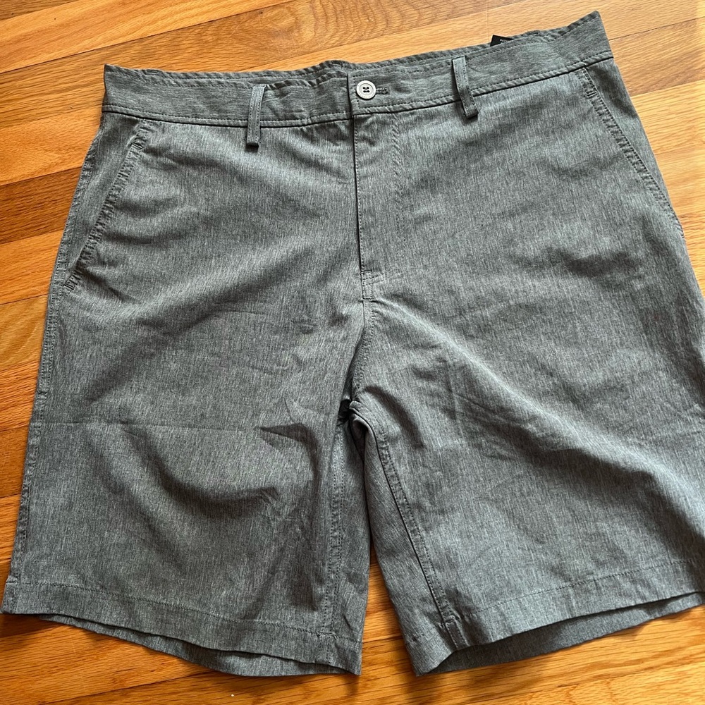 Men's Gray Casual Shorts